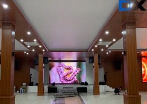 Dự án lắp đặt màn hình P3 Indoor nhà hàng tiệc cưới Dự án lắp đặt màn hình P3 Indoor nhà hàng tiệc cưới