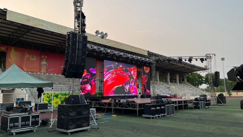 giải pháp màn hình LED sự kiện tổng thể giải pháp màn hình LED sự kiện tổng thể