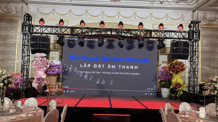 LED tiệc sinh nhật nghệ sĩ tại khách sạn 5 sao Park Hyatt Saigon