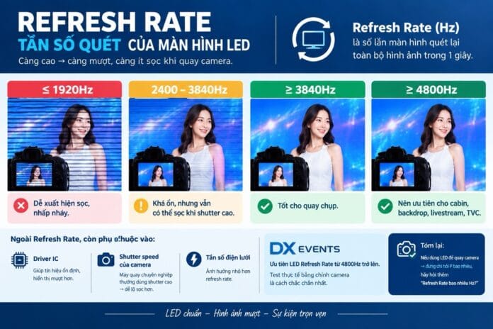 Refresh Rate LED